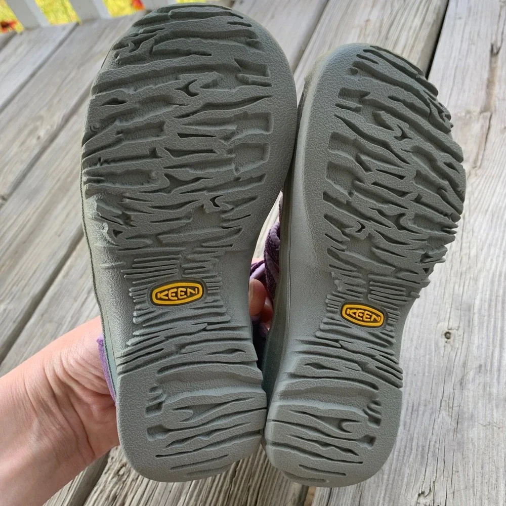 KEEN Kids Newport H2 Waterproof Sandals Purple Size 13 Girls Outdoor Play Creek
